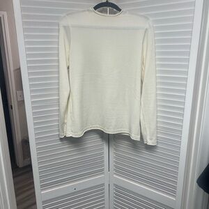 Liverpool Cream Knit Top